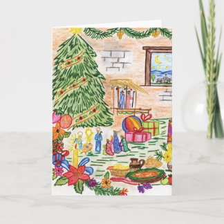 Cartão De Festividades Lisbeth Christmas Card