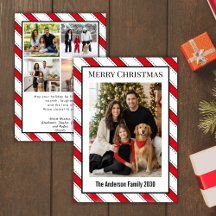 Listra de Bastão de Natal Personalizado 5 Foto da 
