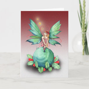Cartão De Festividades Little Christmas Fairy Christmas Card