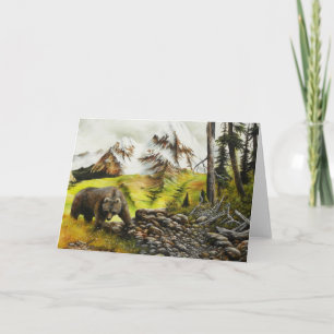 Cartão De Festividades Little Guy Big Guy