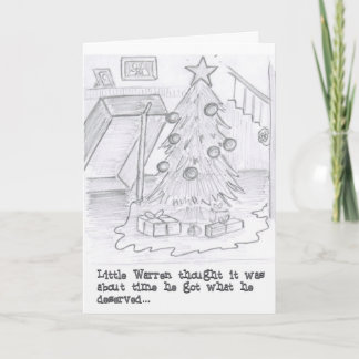 Cartão De Festividades Little Warren's Trap