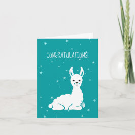 Cartão De Festividades Llama New Baby Congratulations Cards