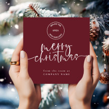 Logotipo comercial Borgonha Feliz Praça de Natal