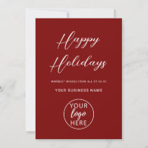 Logotipo de Natal de Negócios Profissional Persona