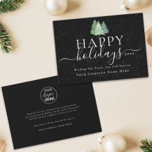 Logotipo Moderno de Natal para Empresas