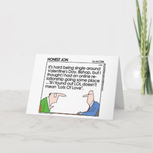 Cartão De Festividades LOL Valentine's Day card for LDS