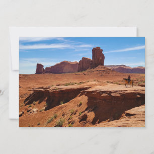 Cartão De Festividades Lone Cowboy