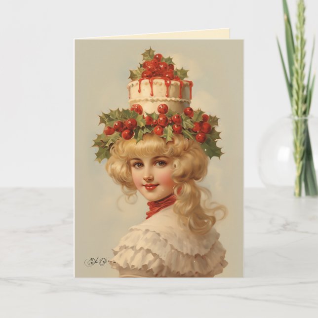 Cartão De Festividades Loucura Natal (Frente)