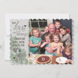 Cartão De Festividades Love and Blessings - Christmas Card