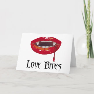 Cartão De Festividades Love Bites