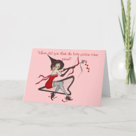 Cartão De Festividades Love Potion Valentine Card