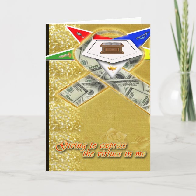 Cartão De Festividades Love Token Card (Frente)