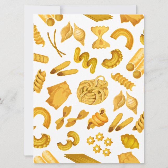 Cartão De Festividades Lover risotto Italiano Autenticado por Cuisine Ita (Frente)