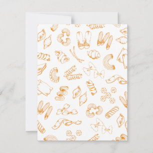 Cartão De Festividades Lover risotto Italiano Autenticado por Cuisine Ita