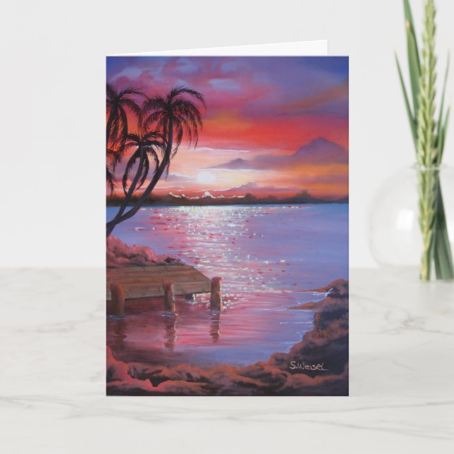 Cartão De Festividades Lover's Anniversary Card (Frente)