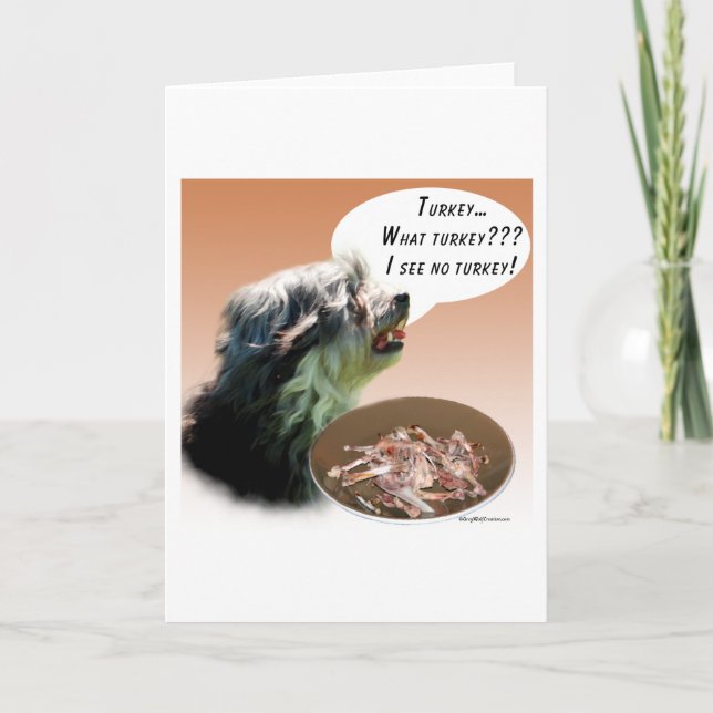 Cartão De Festividades Lowchen Turquia (Frente)