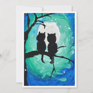 Cartão De Festividades Lua cheia