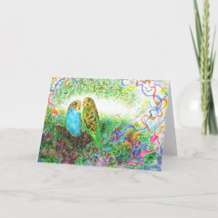 Cartão De Festividades Lua de mel