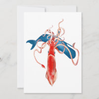 Lula gigante vs. baleia