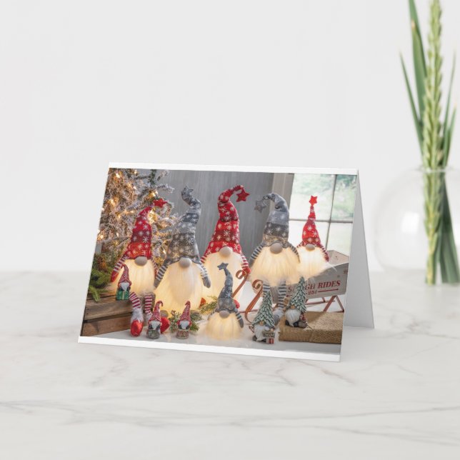 CARTÃO DE FESTIVIDADES LUTA CONTRA INCÊNDIO E CELEBRAR **NATAL** FERIADO  (Frente)