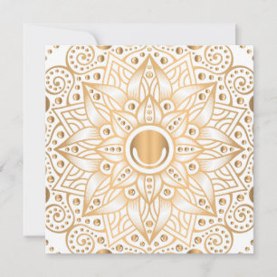 Cartão De Festividades Luxury Mandala 11