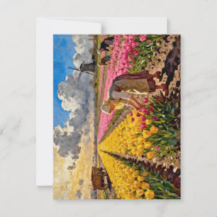 Cartão De Festividades “Lysbeth na Luz Âmbar” - Uma Paisagem Holandesa