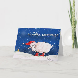 Cartão De Festividades Määähry Christmas