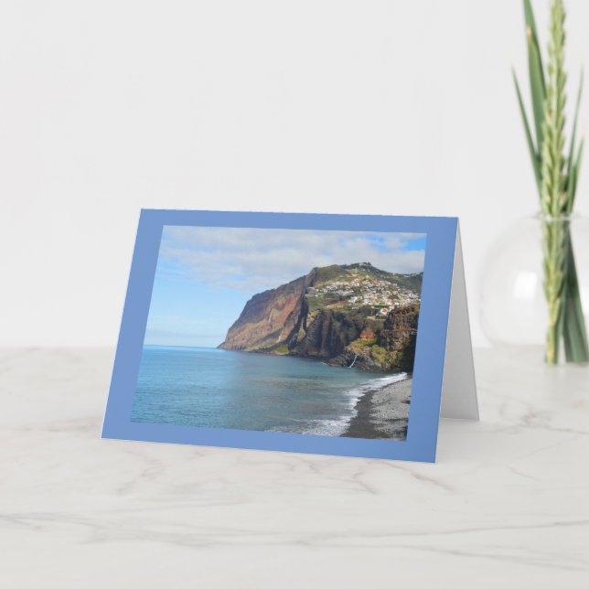 Cartão De Festividades Madeira (Frente)