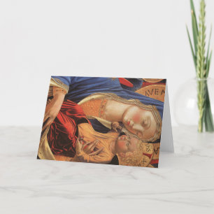 Cartão De Festividades Madonna Angel Card