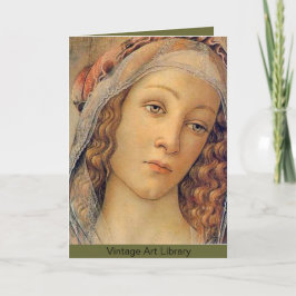 Cartão De Festividades Madonna - Botticelli