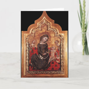 CARTÃO DE FESTIVIDADES MADONNA OF HUMILITY