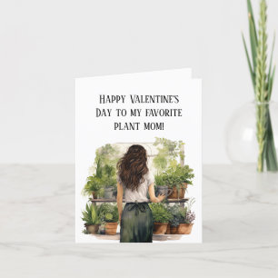 Cartão De Festividades Mãe de Planta Dia dos Namorados