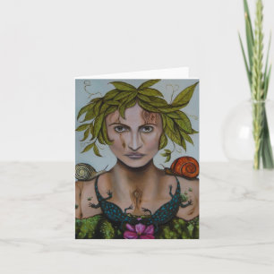 Cartão De Festividades Mãe Natureza aka Lavina