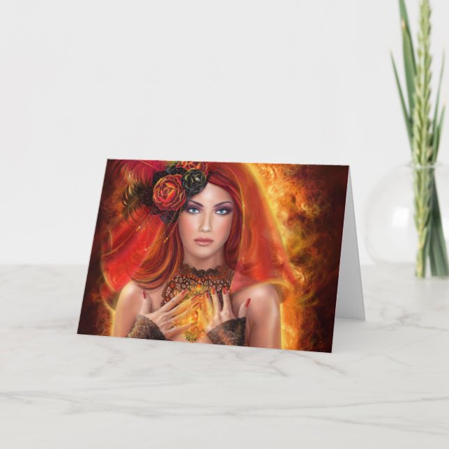 Cartão De Festividades Magia de placa ** (Frente)