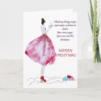 Cartão De Festividades Magical Christmas Card