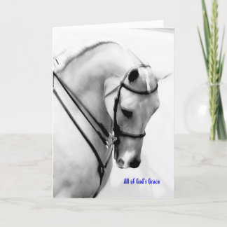 Cartão De Festividades Maiesttic Holiday Horse