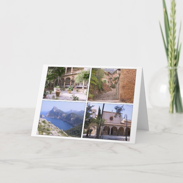 Cartão De Festividades Mallorca (Frente)