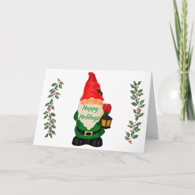 CARTÃO DE FESTIVIDADES MANTENHA "ESQUECIDO" ESTA ÉPOCA DE FERIADOS (Frente)