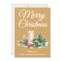 Manuscrito Minimalista Feliz Natal Dourado