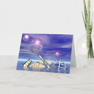 Cartão De Festividades Mar de memória (cartão)