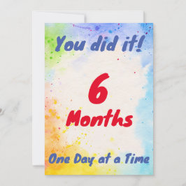 Cartão De Festividades Marco Personalizado - Você fez isso um dia de cada