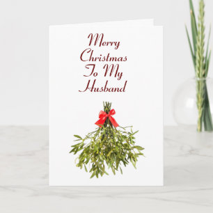 CARTÃO DE FESTIVIDADES **MARIDO DE NAUGHTY** AMOR NO NATAL