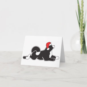 Cartão De Festividades MARS Akita Christmas Notecard