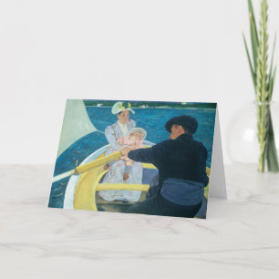Cartão De Festividades Mary Cassatt - O Partido do Barco