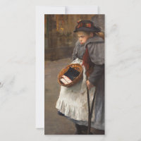 Matchstick Girl Pobre Rua Urchin Pobreza Urbana