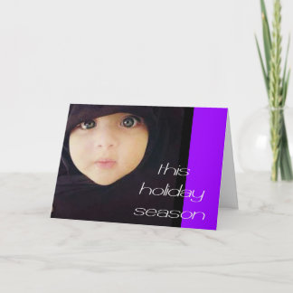 Cartão De Festividades May Peace Prevail holiday card