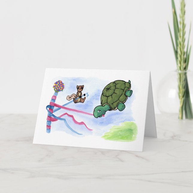 Cartão De Festividades Maypole Shenanigans (Frente)