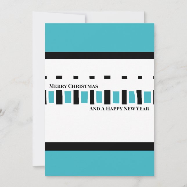 Cartão De Festividades MAZ Striped Ribbed Knitting Pattern 236 Christmas  (Frente)