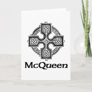 Cartão De Festividades McQueen Celtic Cross