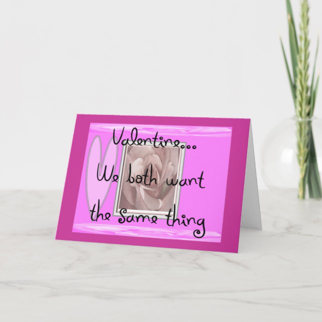 Cartão De Festividades Mean Spirited Valentine Cards (Frente)